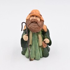 Vintage 1997 The Bethlehem Experience Seeing The Baby Shepherd Nativity Figure picture