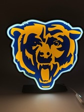 Chicago Bears  -  Light Up LED Sign with USB Plug picture
