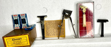 Vintage Barber Lot Priest’s Boudoir Hair Clipper Box Gem Gillette Safety Razor  picture