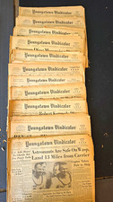 Youngstown Vindicator Newspapers LOT/. 1924, 1925, 1965-1974.  15 Total picture