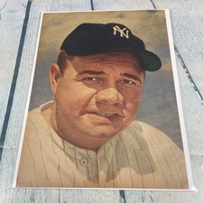 1969 Babe Ruth Baseball Legend Yankees Vtg Print Ad/Poster Pinup Magazine Page picture