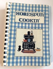 Vintage 1984 Homespun Cookin’ Cookbook, Grand Chapter of NC of the Eastern Star picture
