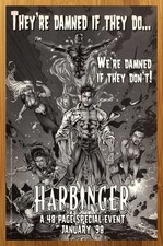 1998 Acclaim Comics Harbinger Vintage Print Ad/Poster Paco Diaz Promo Art 90s picture