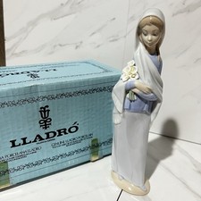 Lladro Girl w/ Calla Lillies #4650 MINT Nina con Calas Retired VTG ORIGINAL BOX picture