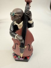 1994 Enesco All That Jazz Upright Bass Player Figurine picture