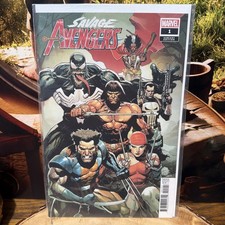 Savage Avengers #1 1:50 Leinil Francis Yu Variant Mike Deodato Marvel 2019 NM picture