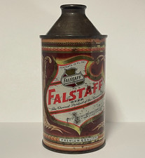 FALSTAFF BEER High Profile Cone Top Can ST LOUIS Missouri  ALL ORIGINAL picture
