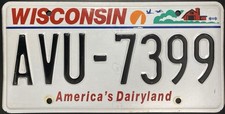 FREE SHIPPING 2020s WISCONSIN License Plate EXPIRED picture