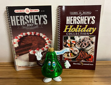 Hershey’s Kisses Candy Christmas Tree Ornament & 2 Hershey's Cookbooks picture