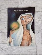 1984 E.T. Halloween Card Folding Glow In The Dark Vintage Hallmark Universal  picture