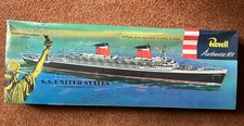 S.S. United States Ocean Liner Kit-Near Mint Condition -Factory Sealed- picture