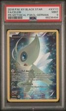 POKEMON CELEBI XY111 GERMAN PSA 9 - POP 1 / POP HIGHEST - MITSUHIRO ARITA picture