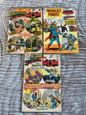 WORLD'S FINEST VINTAGE LOT 161, 163 AND 170 DC COMICS picture
