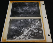 WWI German Photographs (4) Air Corps (Luftstreitkrafte) Aerial Reconnaissance picture