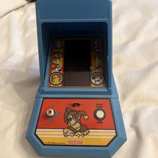 Nintendo Donkey Kong Coleco Tabletop Mini Arcade 1982 Vintage, Tested Working picture