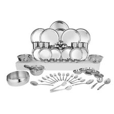 Indian Traditional Steel Shagun Dinner Set 61 picture
