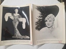 Vintage 1959 Mae West Original Press Photo Pair (2) Autobiography Stills picture