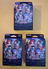 3X Yu-Gi-Oh: The Chronicles Deck: Spirit Charmers (All-Foil Edition) Hanger Box picture