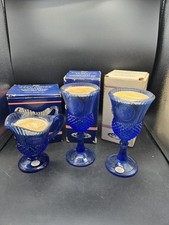 Vintage Fostoria Avon George & Martha Washington Goblets Mt Vernon Pitcher  picture