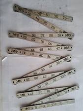 Vintage Aluminum Zig Zag Rule by Woodmark. Minnesota. picture