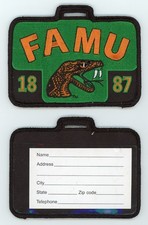 FLORIDA A&M UNIVERSITY (2 tags) Luggage/Baggage ID - Back Pack FAMU - HBCU picture