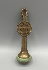 Vintage Hotel Fob Brass for Bahns Hotel Copenhagen Denmark Room 314 picture