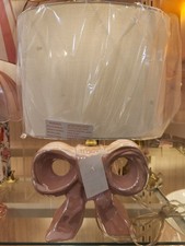 Karma Home Neutral Pink Shiney Bow Lamp Viral Gorgeous picture