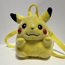Vintage 1998 Pokémon Pikachu Plush Nintendo Hasbro Fat Yellow 8” Original Tag picture