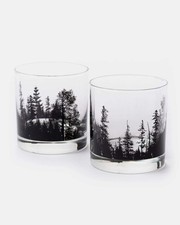 Forest Landscape Whiskey Glasses picture