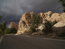 Photo:Prescott Arizona 2018 Granite Dells Rock Formations Road Scene picture
