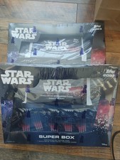 Lot Of 2 2023 Topps Star Wars Flagship Sealed Super Box picture