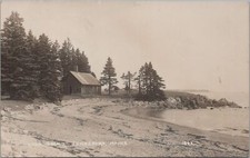 RPPC Postcard Look Point Jonesport Maine ME picture