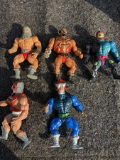 Lot Of 5 Mattel Vintage Masters of the Universe Action Figures 80s picture