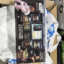 STAR WARS TRADING CARDS TCG ASMODEE UNLIMITED GIFT BOX ASHES OF THE EMPIRE NEW picture