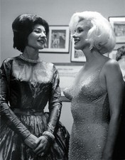 MARILYN MONROE With Maria Callas Madison Square Garden N.Y.C 1962 Photo8.5x11 picture