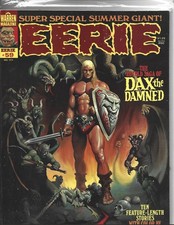 EERIE # 59 * KEN KELLY COVER * WARREN PUBLISHING * 1974 picture