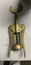 Vintage Italian Made Brass Wine Opener picture