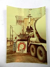 1980 Press Photo Concrete Cement South Texas Nuclear Power Project August 21 picture