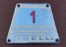 AUTOMOTIVE BADGE FOAM PIRELLI BODYWORK ADVERTISING PIN picture