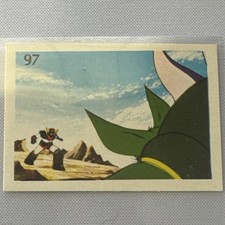 Vintage 1979 Americana Goldorak Grendizer Sticker #97 Go Nagai Goldrake Rare picture
