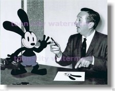 ⭕ Oswald the Lucky Rabbit Black & White NEW 8 x 10 Photograph Walt Disney picture