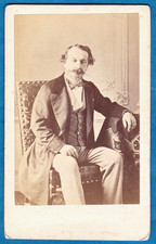 rare Russia St Petersburg cdv photo France emperor Napoleon III empereur ca 1860 picture