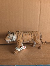 Schleich Bengal Tiger 2007 Retired Animal Figure With Tag  M83 picture