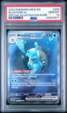 2023 Pokemon Mew En-151 #200 Blastoise Ex Special Illustration Rare PSA 10 picture