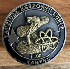 Pantex TRF-100 Tactical Response Force Challenge Coin DOE Security NNSA picture