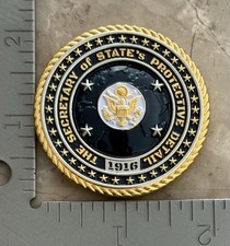 Department of State, DSS, Secretary Of State’s Protective Detail, Challenge Coin picture