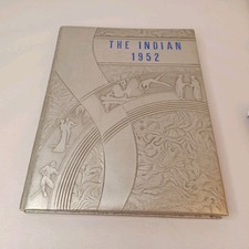 Vintage 1952 The Indian Nauvoo Illinois Yearbook picture