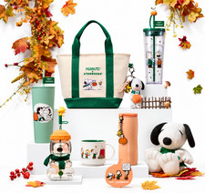 Starbucks Korea 2026 Peanuts MD Tumbler Mug Keychain Snoopy Limited Edition picture