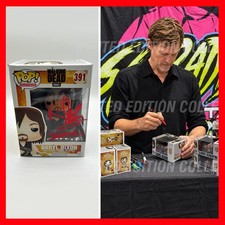 NORMAN REEDUS SIGNED Daryl Dixon Funko POP #391 - The Walking Dead - COA & PIC picture