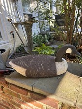 Vintage L.L. Bean  Canada Goose Cork Body Working Duck Hunting Decoy See Photos picture